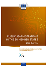 Cover image for public administrations in the eu member report 2022