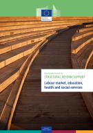 Labour market, education, health and social services