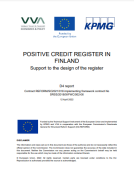 Positive credit register in Finland - Report cover