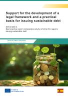 Thumbnail for the Support for the development of a  legal framework and a practical  basis for issuing sustainable debt report