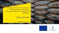 Thumbnail for the Strengthening tax compliance by assessing external context and taxpayers’ behaviour publication page