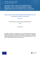 Thumnail image for the Improving the governance model of the research and innovation system in Slovenia publication page