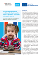 Thumbnail image for the Improving staff working conditions for better quality in early childhood education and care in Austria publication page