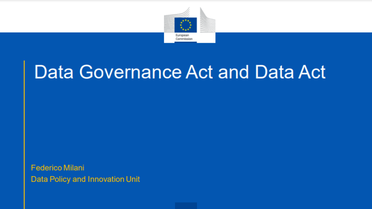 Data Governance Act and Data Act