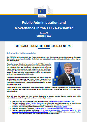 Public Administration and Governance Newsletter