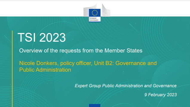 Day 2 - TSI 2023 - Overview of the Requests from the Member States cover